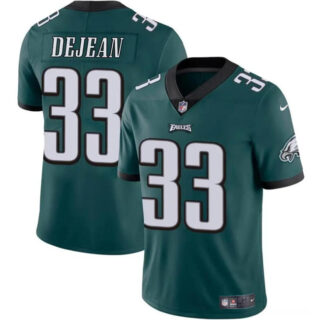 Men's Philadelphia Eagles #33 Cooper DeJean Green 2024 Draft Vapor Untouchable Limited Stitched Football Jersey