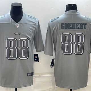 Men's Philadelphia Eagles #88 Dallas Goedert Gray Atmosphere Fashion Stitched Jersey