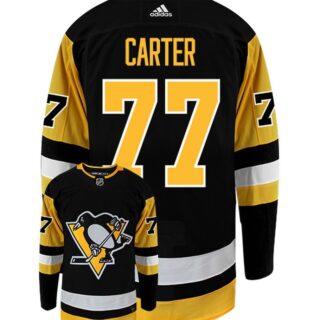 Men's Pittsburgh Penguins #77 Jeff Carter 2021 Black Jersey