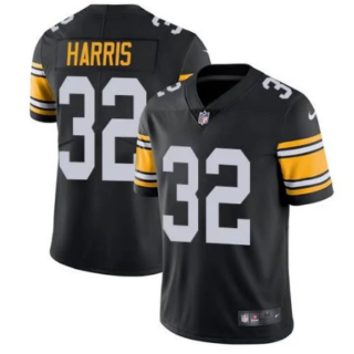 Men's Pittsburgh Steelers #32 Franco Harris Black Vapor Untouchable Limited Stitched Jersey