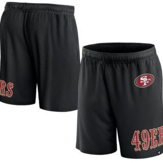 Men's San Francisco 49ers Black Shorts