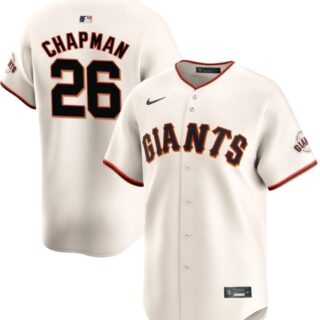 Men's San Francisco Giants #26 Matt Chapman Cream 2024 Home Limited Stitched Baseball Jersey