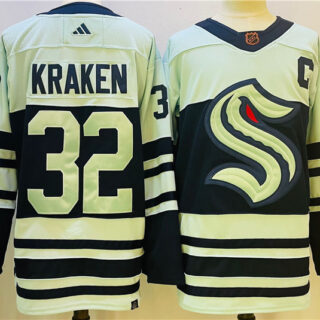 Men's Seattle Kraken #32 Kraken Ice Blue 2022-23 Reverse Retro Stitched Jersey