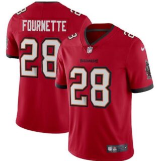 Men's Tampa Bay Buccaneers #28 Leonard Fournette New Red Vapor Untouchable Limited Stitched Jersey