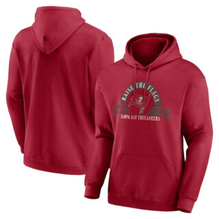 Men's Tampa Bay Buccaneers Red Pullover Hoodies