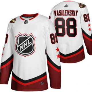 Men's Tampa Bay Lightning #88 Andrei Vasilevskiy 2022 All-Star White Stitched Jersy