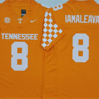 Men's Tennessee Volunteers #8 Nico Iamaleava Orange F.U.S.E. Stitched Jersey