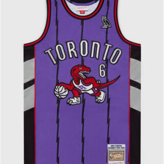 Men's Toronto Raptors M&N X OVO Swingman Stitched Jersey