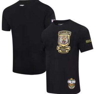 Men's Unisex Grambling Tigers Pro Standard Black 2023 NBA All-Star Game X HBCU Classic Chenille T-Shirt