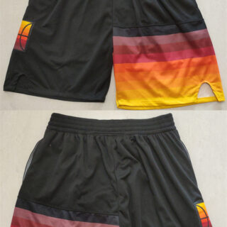 Men's Utah Jazz Black 75th Anniversary Shorts (Run Small)