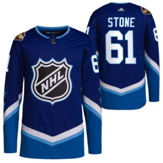 Men's Vegas Golden Knights #61 Mark Stone 2022 All-Star Blue Stitched Jersey
