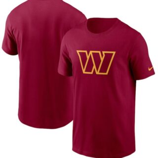 Men's Washington Commanders Nike Burgundy Primary Logo T-Shirt