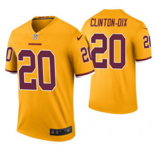 Men Washington Redskins #20 Ha Ha Clinton-Dix Gold Color Rush Legend Jersey