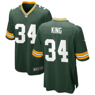 Men's Green Bay Packers #34 Kevin King Green Jersey