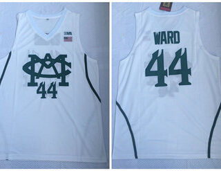 Michigan State Spartans 44 Nick Ward White College Basketball Jersey