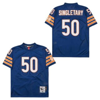 Mitchell&Ness Bears #50 Throwback Men's Throwback Stitched NFL Jerseys