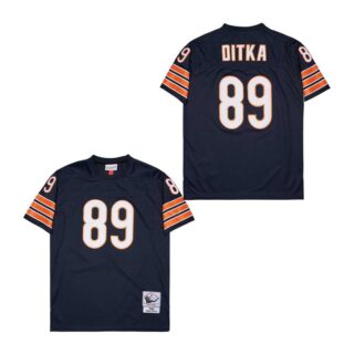 Mitchell&Ness Bears #89 Throwback Men's Throwback Stitched NFL Jerseys