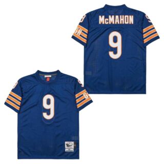 Mitchell&Ness Bears #9 Throwback Men's Throwback Stitched NFL Jerseys