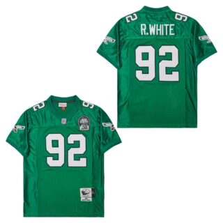 Mitchell&Ness Eagles #92 Throwback NFL Jerseys