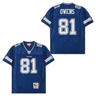 Mitchell&Ness cowboys #81Throwback Stitched NFL Jersey