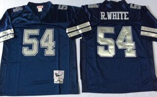 Mitchell&Ness cowboys 54 Randy White Throwback Stitched NFL Jersey