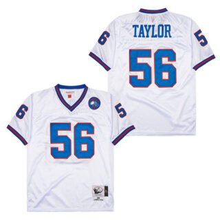 Mitchell And Ness Bills #56 Throwback Stitched NFL Jerseys