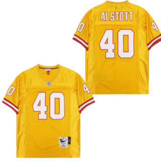 Mitchell And Ness Buccaneers #40 Throwback Stitched NFL Jerseys