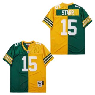 Mitchell And Ness Packers #15 Throwback Stitched NFL Jerseys