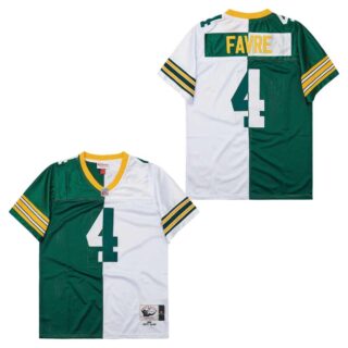 Mitchell And Ness Packers #4 Throwback Stitched NFL Jerseys