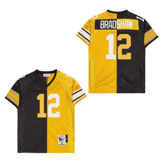 Mitchell And Ness Steelers #12 Throwback Stitched NFL Jerseys