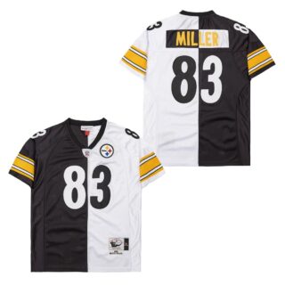 Mitchell And Ness Steelers #83 Throwback Stitched NFL Jerseys