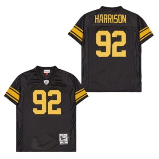 Mitchell And Ness Steelers #92 Throwback Stitched NFL Jerseys