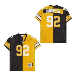 Mitchell And Ness Steelers #92 Throwback Stitched NFL Jerseys