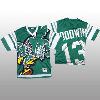 NFL Philadelphia Eagles #13 Marquise Goodwin Green Men's Mitchell & Nell Big Face Fashion Limited NFL Jersey