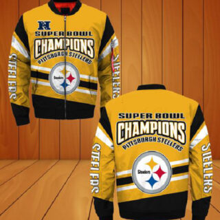NFL Pittsburgh Steelers Sublimated Fashion 3D Fullzip Jacket-2