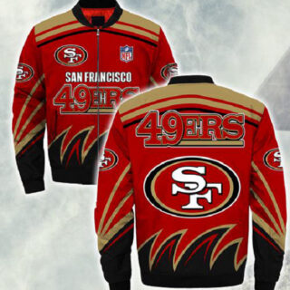 NFL San Francisco 49ers Sublimated Fashion 3D Fullzip Jacket