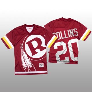 NFL Washington Redskins #20 Landon Collins Red Men's Mitchell & Nell Big Face Fashion Limited NFL Jersey
