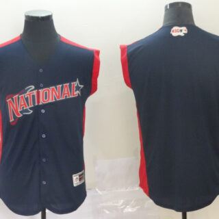 National League Navy 2019 MLB All-Star Workout Team Jersey