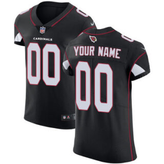 Nike Arizona Cardinals Elite Black Alternate Men's Jersey NFL Vapor Untouchable Customized jerseys