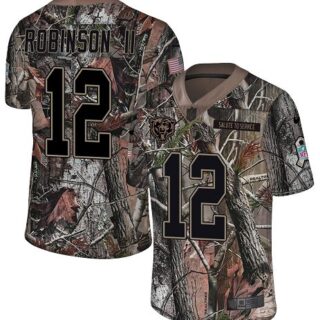 Nike Bears #12 Allen Robinson II Camo Men's Stitched NFL Limited Rush Realtree Jersey