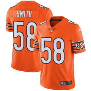 Nike Bears #58 Roquan Smith Orange Youth Stitched NFL Limited Rush Jersey
