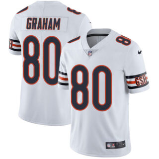 Nike Bears #80 Jimmy Graham White Men's Stitched NFL Vapor Untouchable Limited Jersey