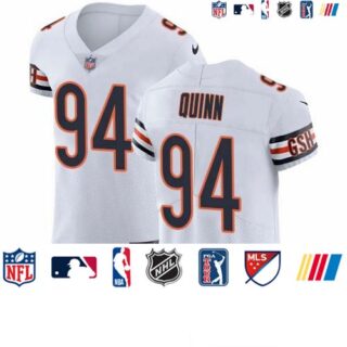Nike Bears #94 Robert Quinn White Men's Stitched NFL New Elite Jersey