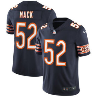 Nike Bears 52 Khalil Mack Navy Youth Vapor Untouchable Limited Jersey
