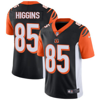 Nike Bengals #85 Tee Higgins Black Team Color Men's Stitched NFL Vapor Untouchable Limited Jersey