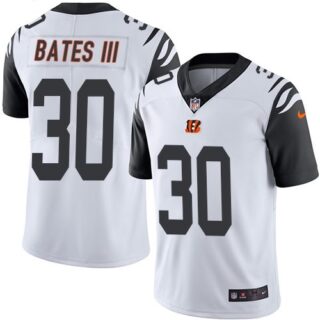 Nike Bengals 30 Jessie Bates III White Youth Color Rush Limited Jersey