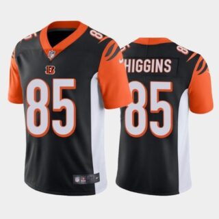 Nike Bengals 85 Tee Higgins Black 2020 NFL Draft First Round Pick Vapor Untouchable Limited Jersey