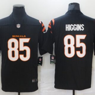 Nike Bengals 85 Tee Higgins Black Vapor Limited Jersey