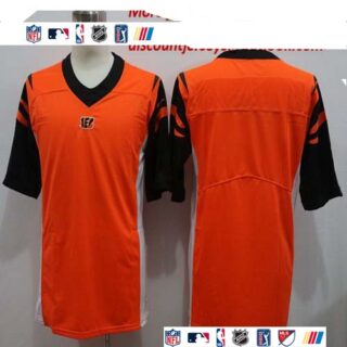 Nike Bengals Blank Orange Vapor Untouchable Limited Jersey