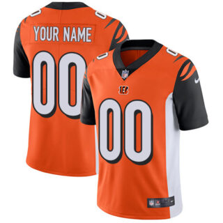Nike Bengals Orange Men's Customized Vapor Untouchable Player Limited Jersey